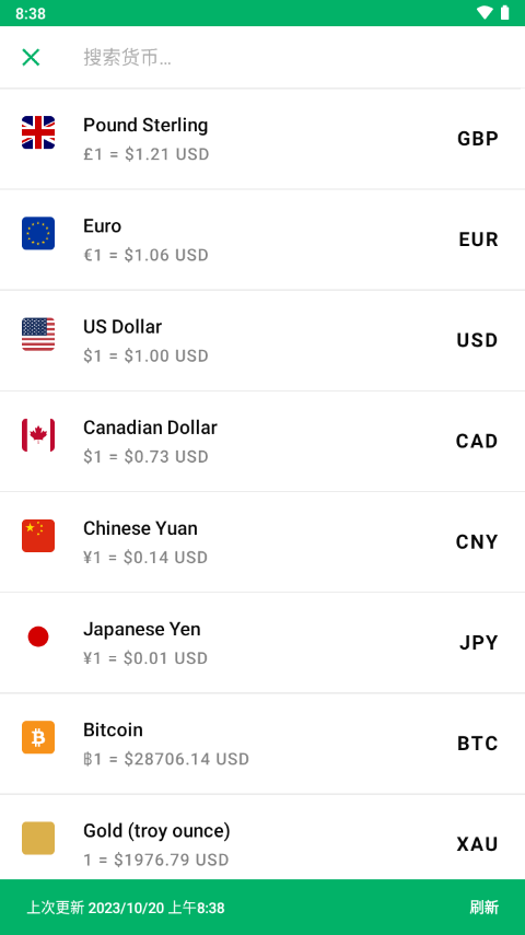 货币汇率转换软件(CoinCalc)