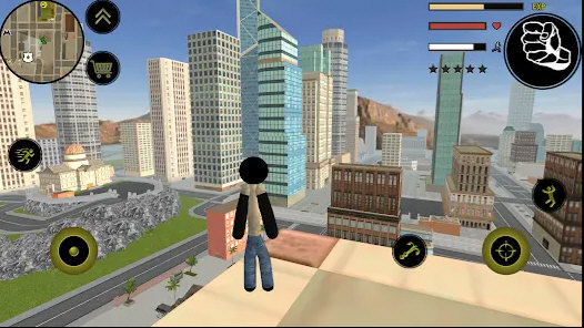 火柴人绳索英雄起源无限钻石版宣传图