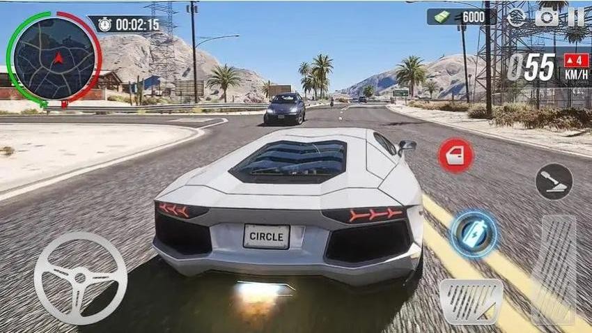 汽车城市模拟驾驶游戏