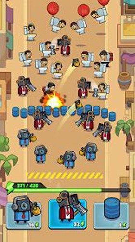 警察僵尸与马桶人大战最新版