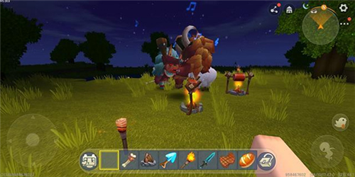 迷你世界野人驯服方法2