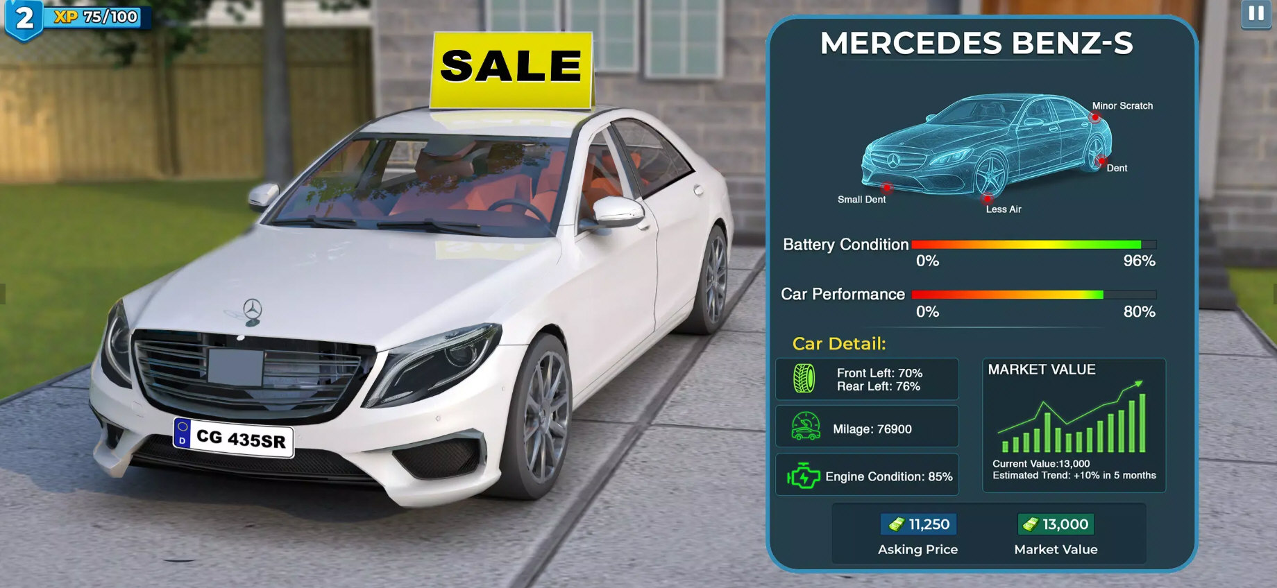 二手车经销商模拟器机械师无限金币版