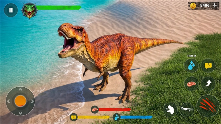 侏罗纪冲突恐龙模拟游戏手机版宣传图