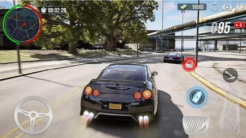 汽车城市模拟驾驶游戏