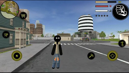 火柴人绳索英雄起源无限金币版