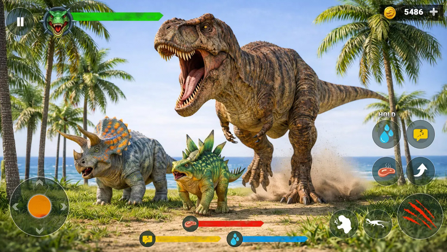 侏罗纪冲突恐龙模拟游戏手机版