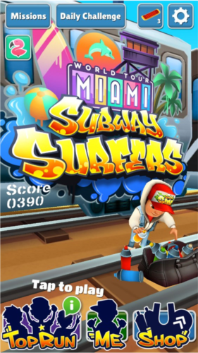 地铁跑酷迈阿密版