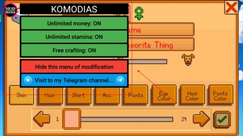 Stardew Valley内置菜单版1