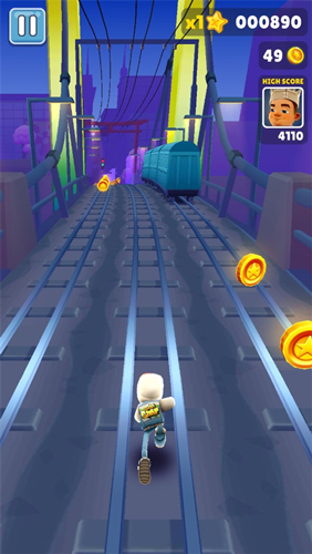 地铁跑酷东京版跳跃技巧攻略3