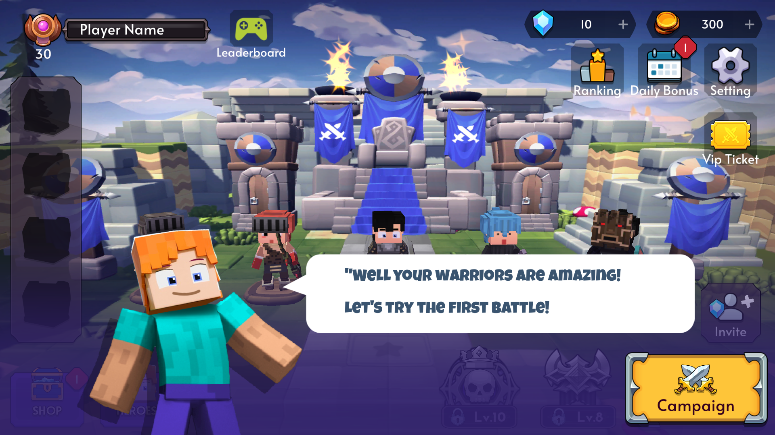 Blok Warriors方块勇士游戏