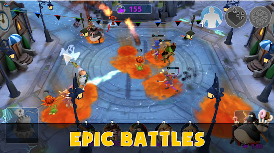 英雄觉醒Courtyard Brawl随机塔防游戏