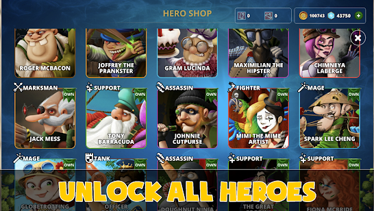 英雄觉醒Courtyard Brawl随机塔防游戏