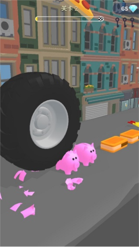车轮粉碎游戏怎么玩1