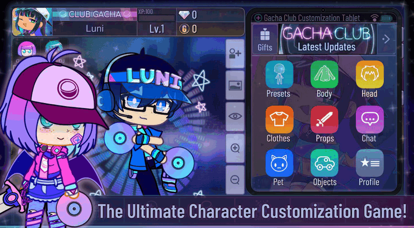 加查俱乐部游戏(Gacha Club)