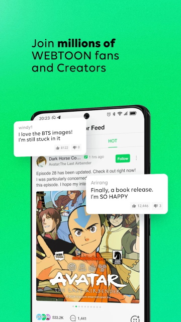 webtoon漫画app