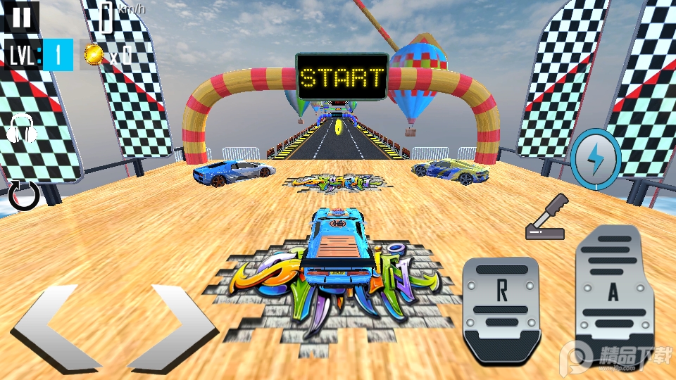 超级坡道汽车特技