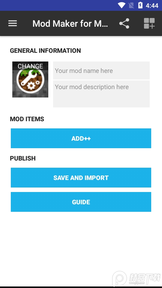 我的世界mod制作器(Mod Maker for Minecraft PE)