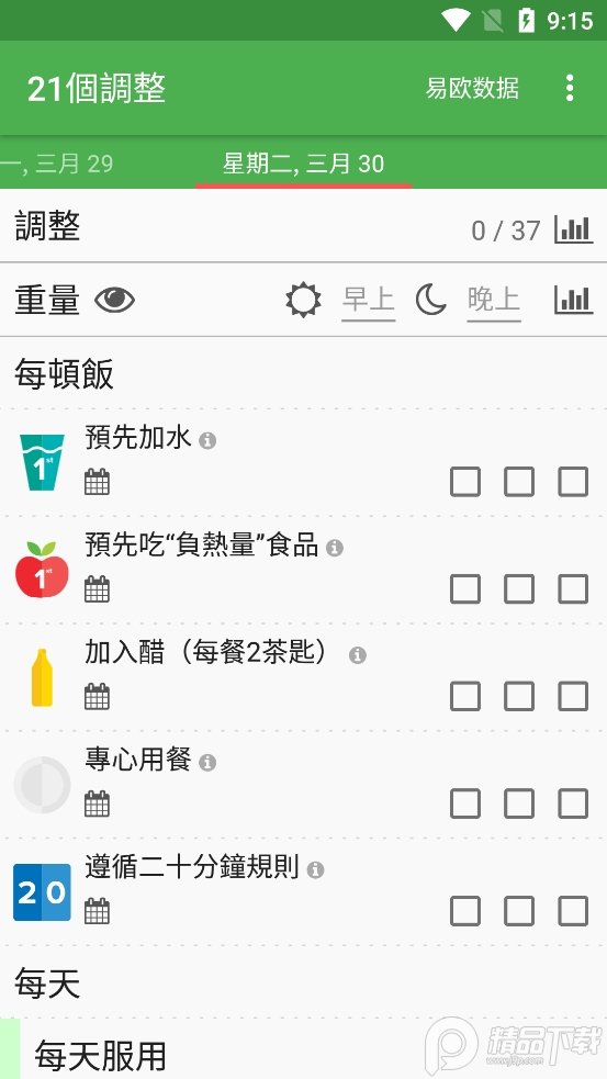 易欧数据每日一顿app