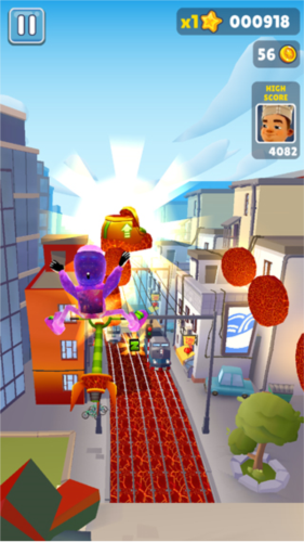 地铁跑酷岩浆版8