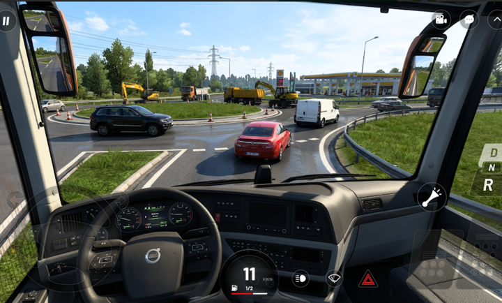 TDZ驾驶模拟器无限金币版宣传图