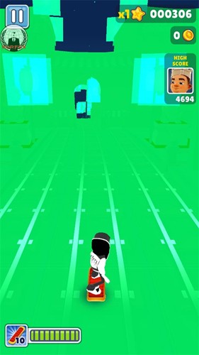 地铁跑酷蓝影超级蓝色洛阳版