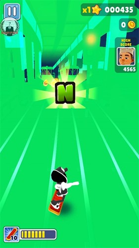 地铁跑酷蓝影超级蓝色洛阳版