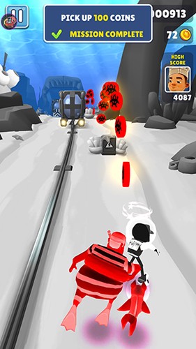 地铁跑酷超级黑白水下城最新版