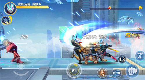 奥特曼传奇英雄2单机版欧布·闪电解析4