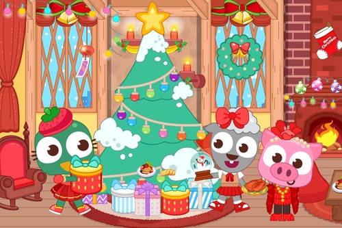 泡泡小镇欢乐节日