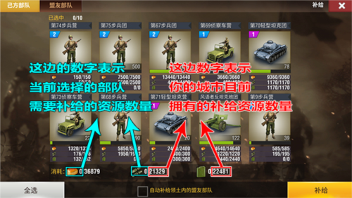 二战风云2补给攻略