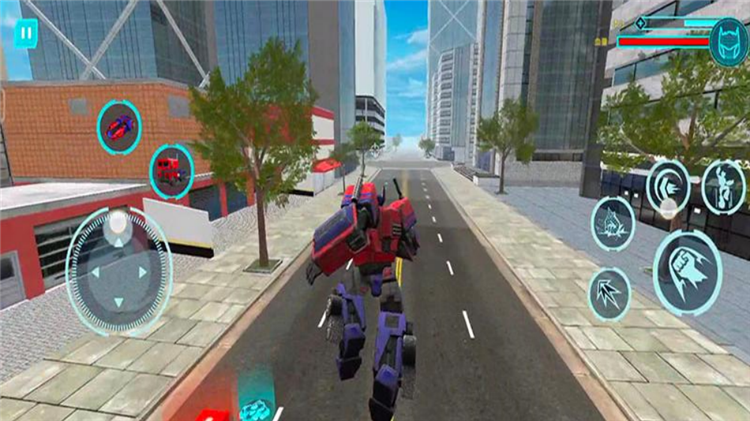 变形机器人战士游戏宣传图