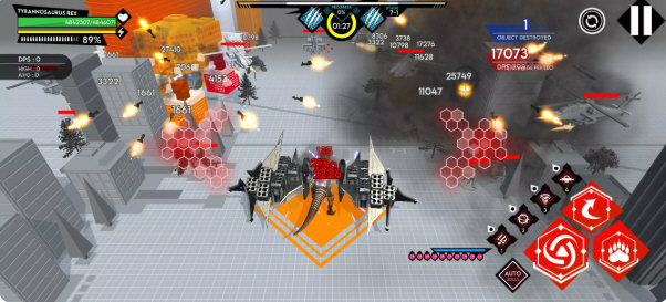 机械恐龙城市粉碎免广告版