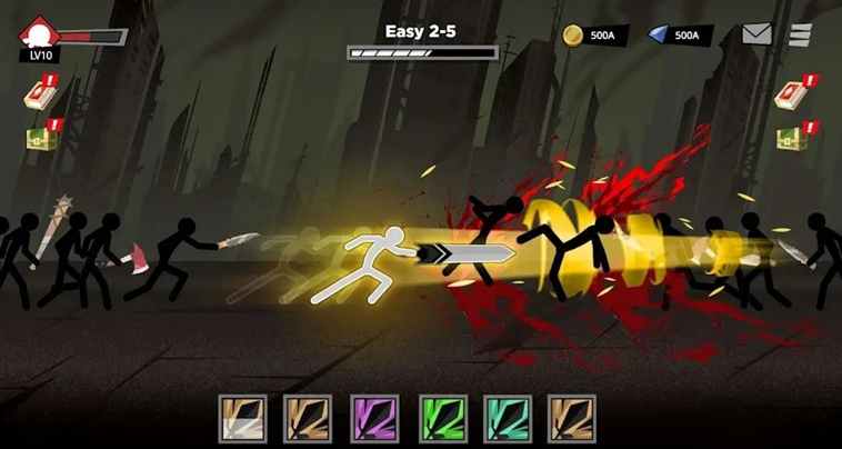 史诗火柴人无限金币无限钻石版