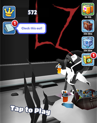 地铁跑酷超级黑白水下城游戏玩法