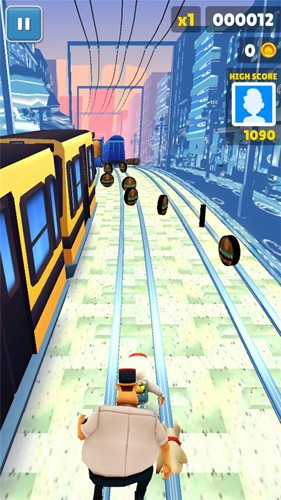 地铁跑酷海绵宝宝版本