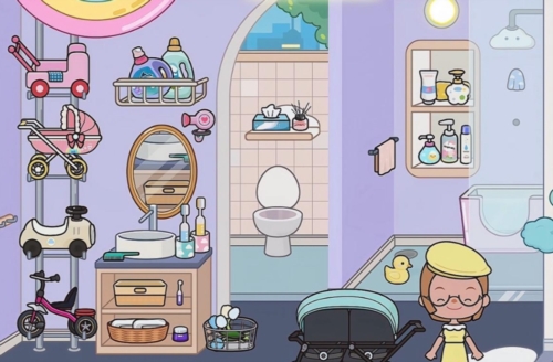 米加小镇世界婴儿房无广告图片