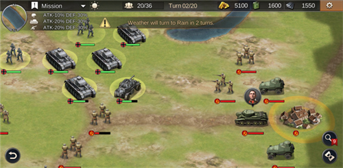 二战名将世界战争无限金币最新版新手攻略2