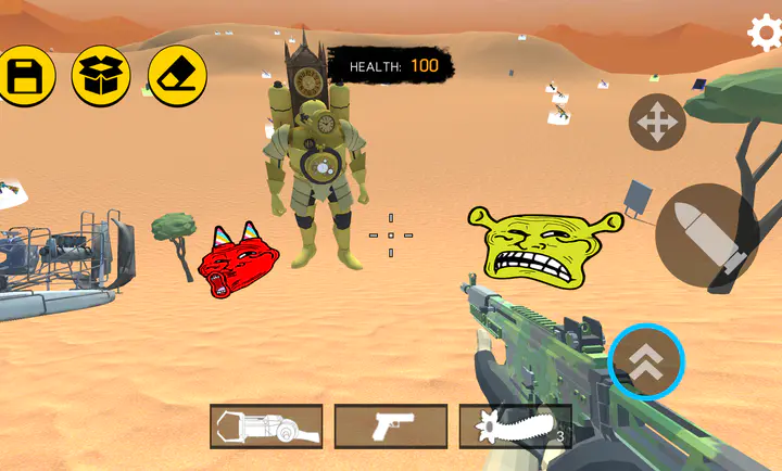 射击生存沙盒模组内置菜单最新版宣传图