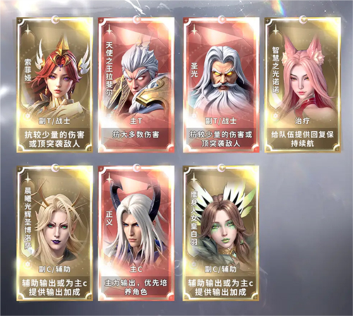 最后的勇者九游渠道服阵容推荐3