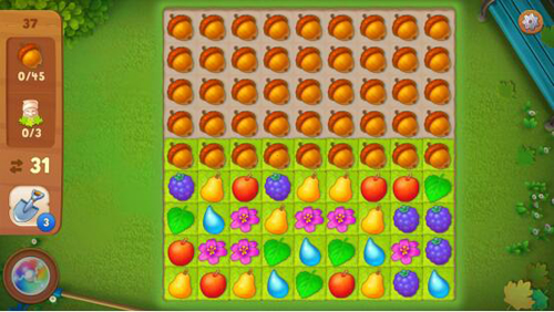 梦幻花园抖音版37关通关攻略