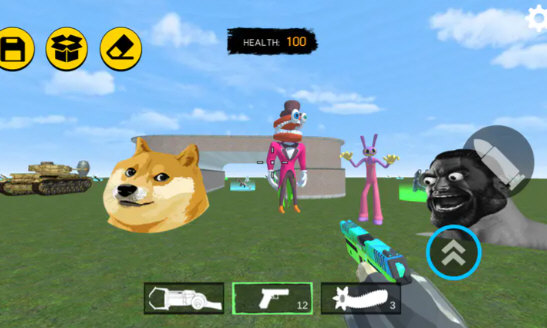 射击生存沙盒模组内置菜单最新版