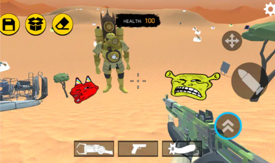 射击生存沙盒模组内置菜单最新版