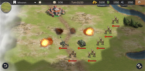 二战名将世界战争无限金币最新版新手攻略3