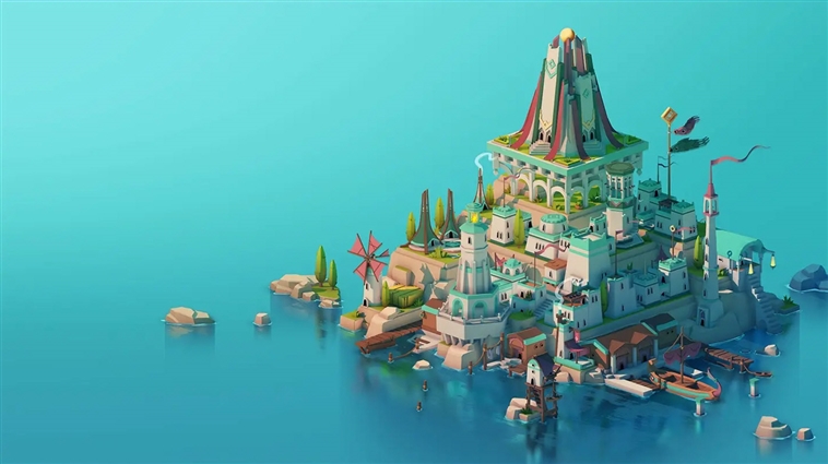 岛民新海岸下载手机版宣传图