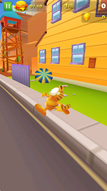 加菲猫酷跑美国之旅游戏