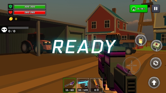 像素z炮手无限金币钻石版宣传图