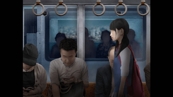 翌日幽暗的殡葬电车