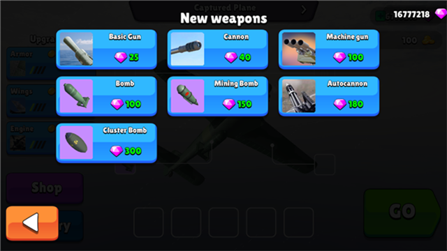 王牌轰炸机无限钻石版宣传图