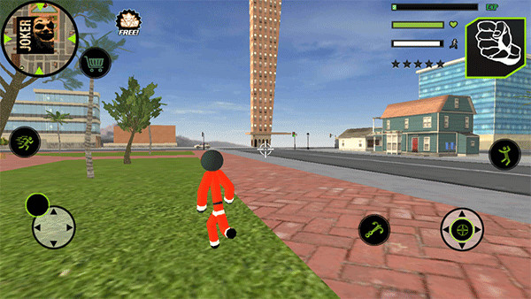 圣诞火柴人绳索英雄怎么玩1