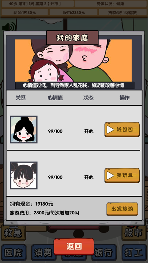 失业在家炒股游戏